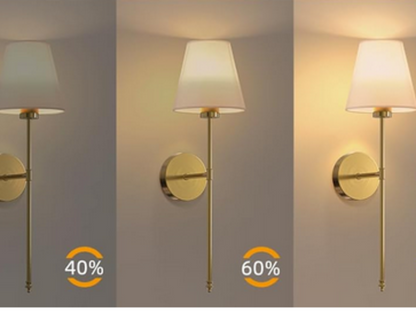 Luxe zidna lampa s daljinskim upravljanjem