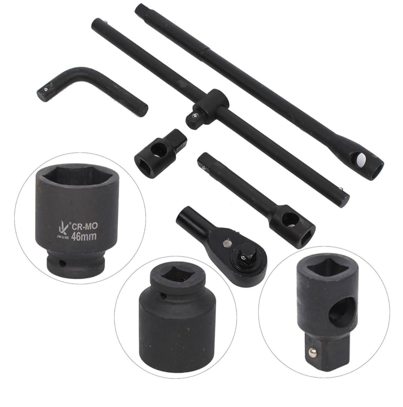 Udarni nasadni ključevi od 8mm-32mm 1/2