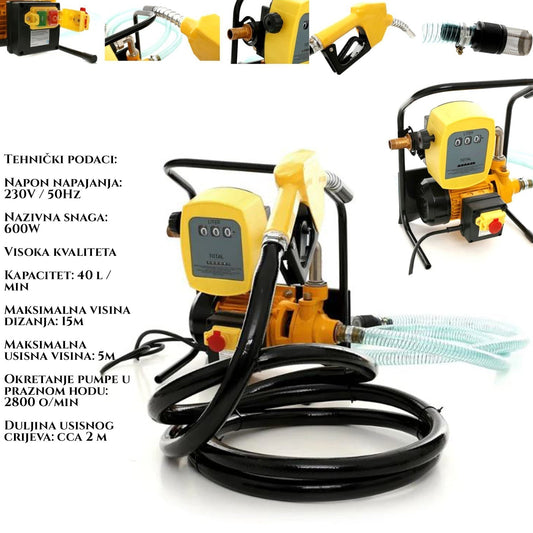 PUMPA ZA PRETAKANJE GORIVA 220V